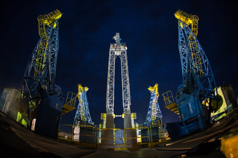 Illustration for article titled Check Out Russia's New Spaceport Being Built